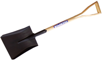 CHAMPION SHOVEL WITH Y HARD WOODEN HANDLE