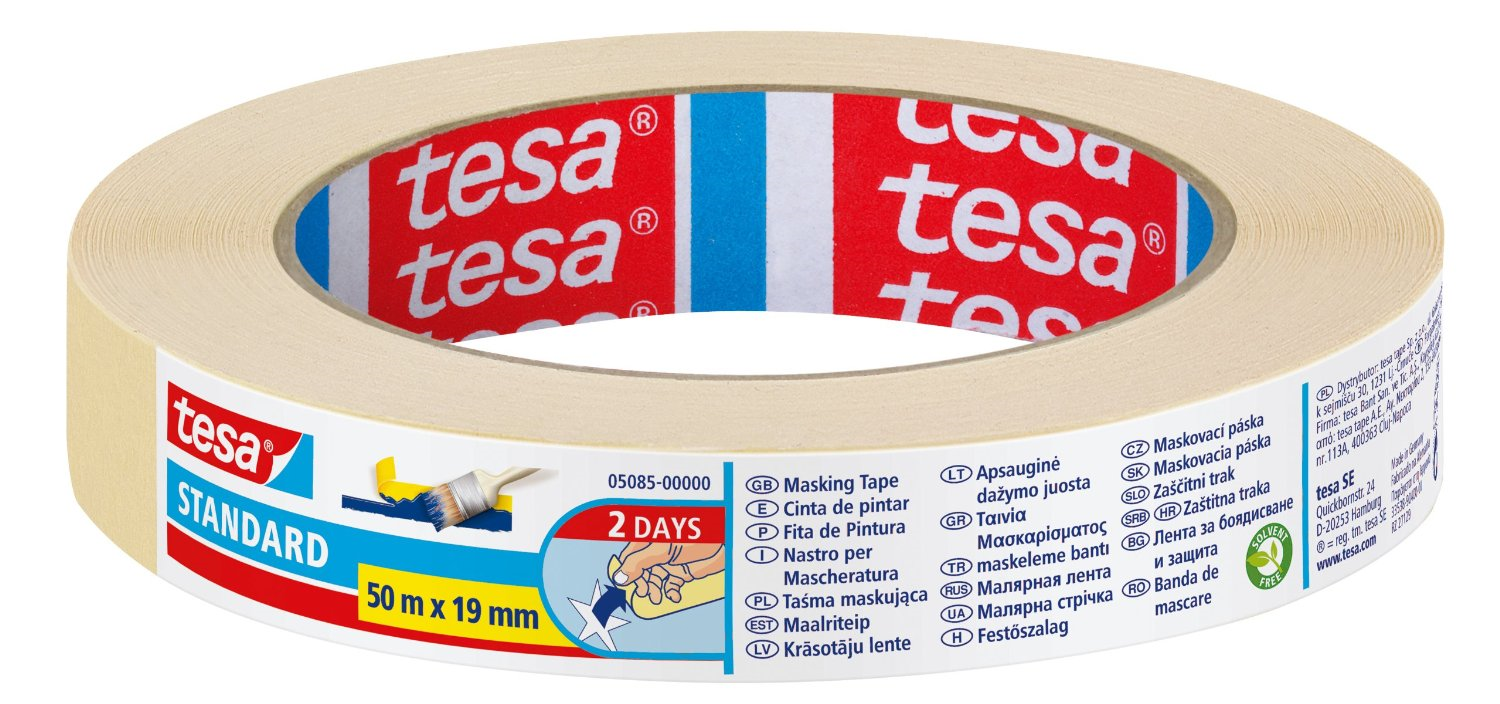 Outdoor masking tape for all surfaces 19 mm wide 50 meters tesa ® 4435