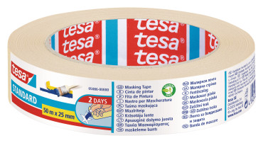 Outdoor masking tape for all surfaces 25 mm wide 50 meters tesa ® 4435