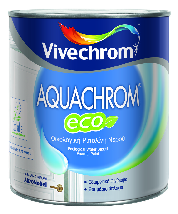 Vivechrom Aquachrom Eco Matt Finish White 750ml