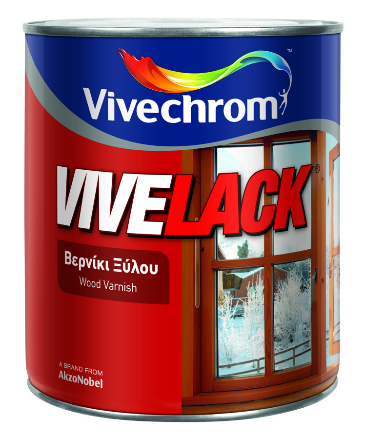 Vivechrom ViveLack Διακοσμητικό και Προστατευτικό Βερνίκι Ξύλου Walnut 200ml