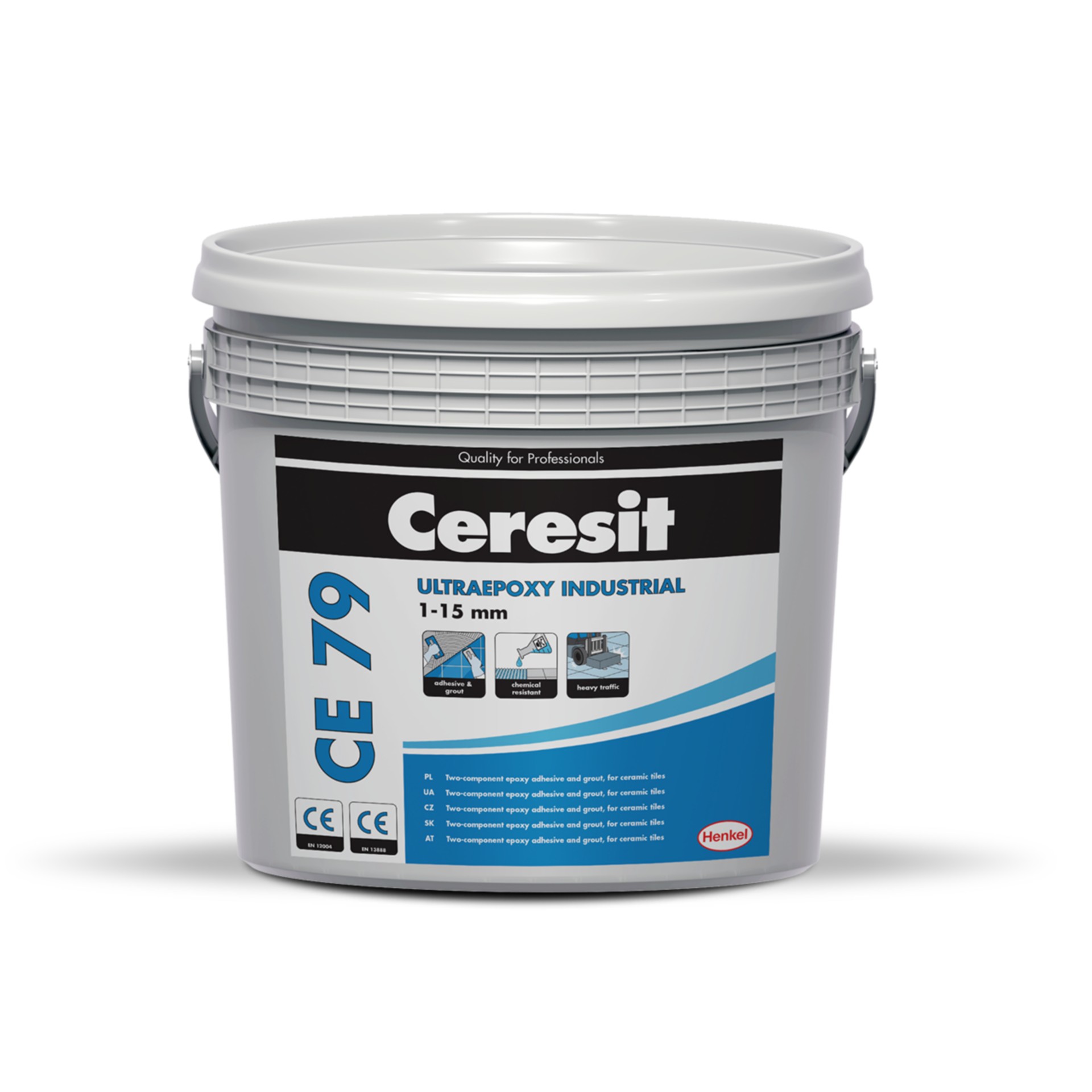 Ceresit CE79 Ultraepoxy Industrial. Εποξειδικό Κονίαμα Δύο Συστατικών Ανθεκτικό στα Χημικά. Χρώμα Άσπρο (701) 5kg