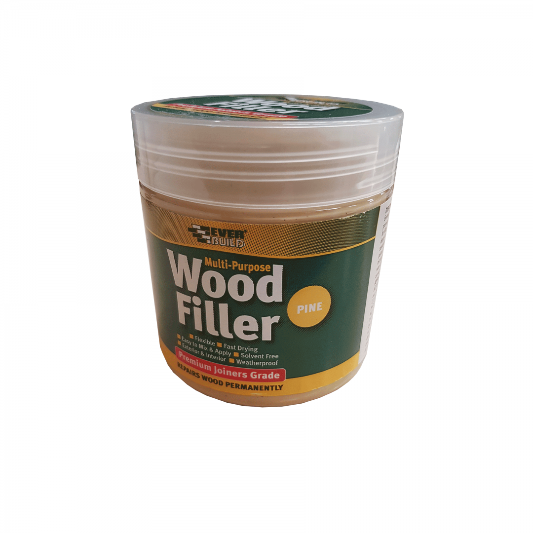 Everbuild Multi Purpose Premium Joiners Grade Wood Filler Pine 250ml
