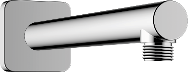 Hansgrohe Vernis Βραχίονας Ντουζιέρας Σχήματος Dn15 241mm Προβολή 90 Μοιρών Χρώμιο