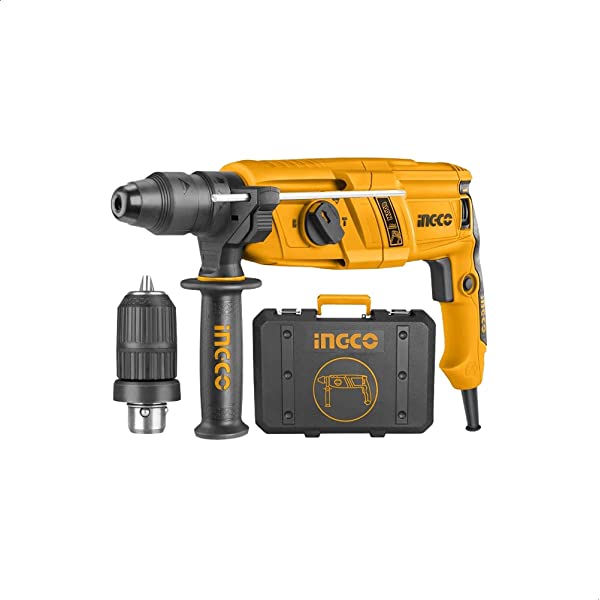 INGCO ROTARY HAMMER AND INTERCHANGEABLE CHUCK 800W